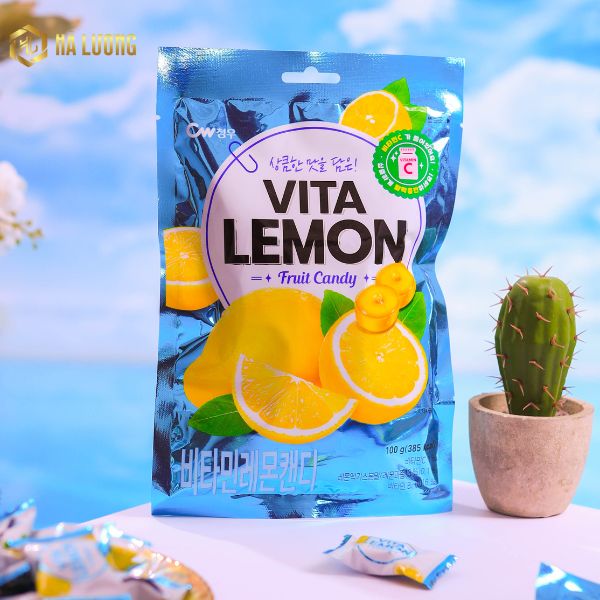 Kẹo trái cây Hàn Quốc vị chanh