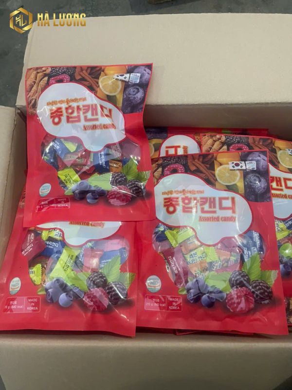 Đặc điểm của kẹo vị tổng hợp Hàn Quốc