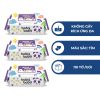 Khăn giấy ướt Baby Baby tím Daily Hàn Quốc gói 110 tờ