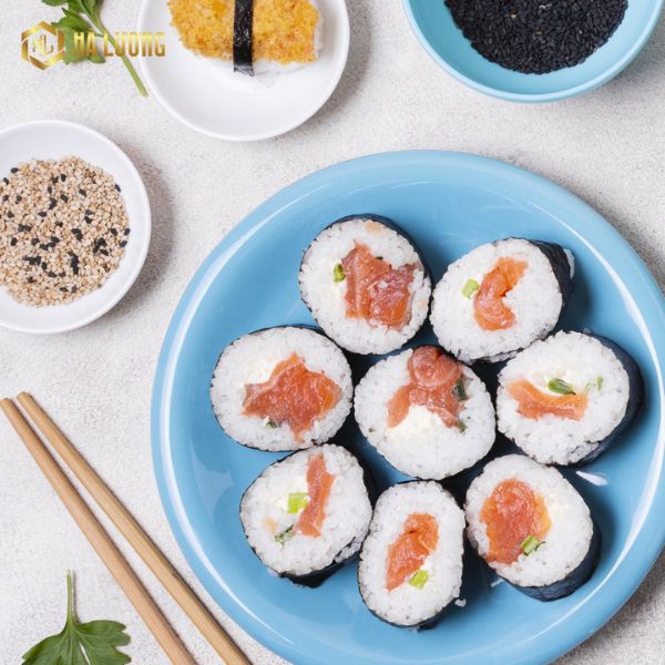 Cách sử dụng rong biển cuộn cơm