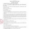Giấy công bố sản phẩm Nước hồng sâm nấm thượng hoàng Hàn Quốc