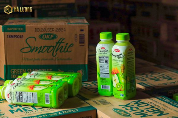Đặc điểm nổi bật của nước sinh tố trái cây OKF Green Smoothie