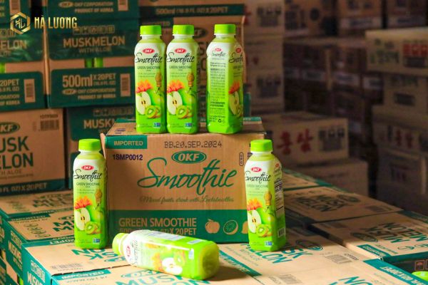 Mua nước sinh tố trái cây OKF Green Smoothie ở đâu uy tín?