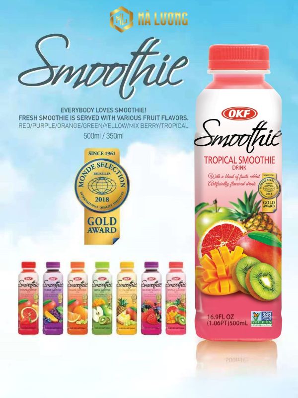 Công dụng của nước trái cây OKF nhiệt đới Tropical Smoothie