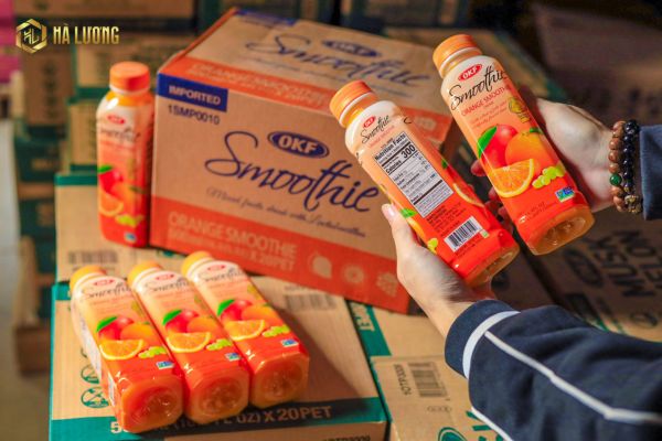 Điểm nổi bật của nước trái cây OKF Orange Smoothie