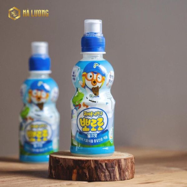 Đặc điểm nổi bật của nước uống Pororo hương vị sữa Hàn Quốc
