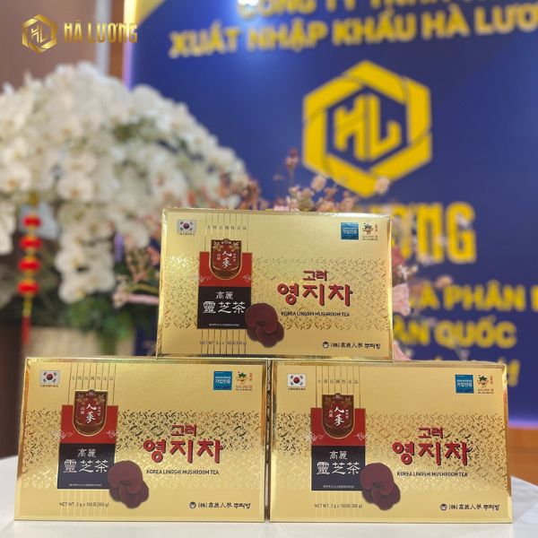 Mua trà linh chi Hàn Quốc ở đâu?