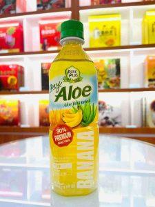 Nước nha đam Aloe vị chuối Hàn Quốc 500ml