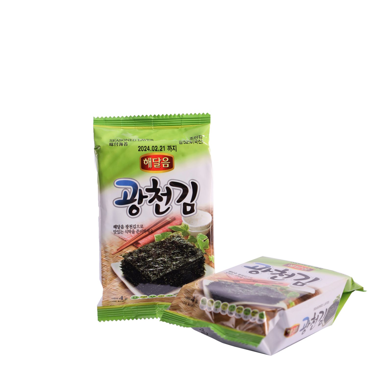 Rong biển ăn liền Gwangchun vị truyền thống Hàn Quốc lốc 16 gói
