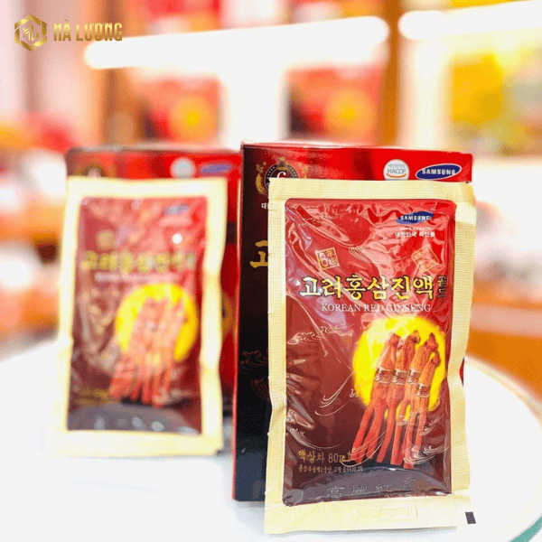Công dụng của nước hồng sâm Hàn Quốc