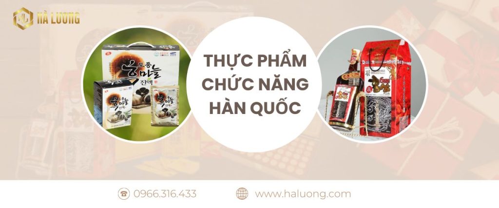 Thực phẩm chức năng Hàn Quốc