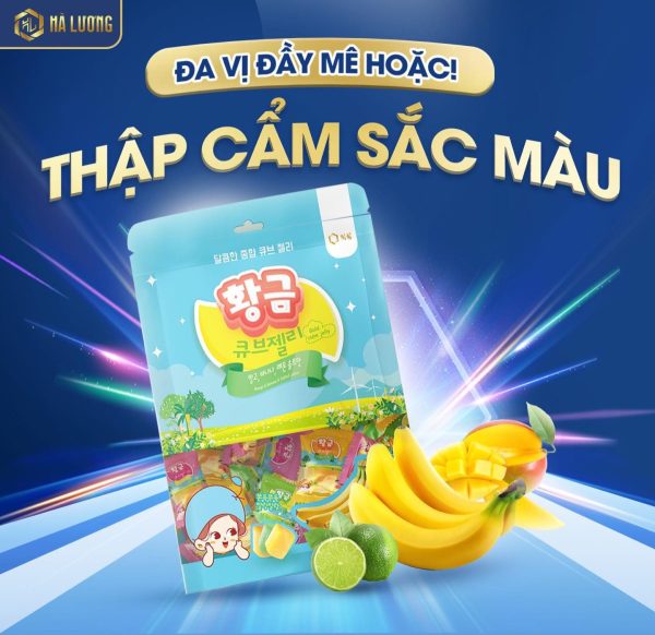 Kẹo dẻo Gold Hàn Quốc tổng hợp 