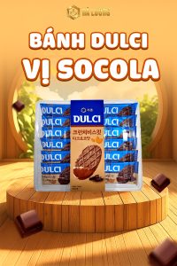 Bánh Dulci vị cacao socola