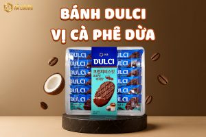 Bánh Dulci vị cà phê dừa