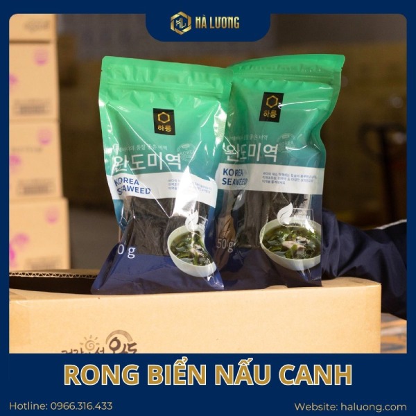 Tại sao nên chọn rong biển nấu canh Wando nhập khẩu chính ngạch?