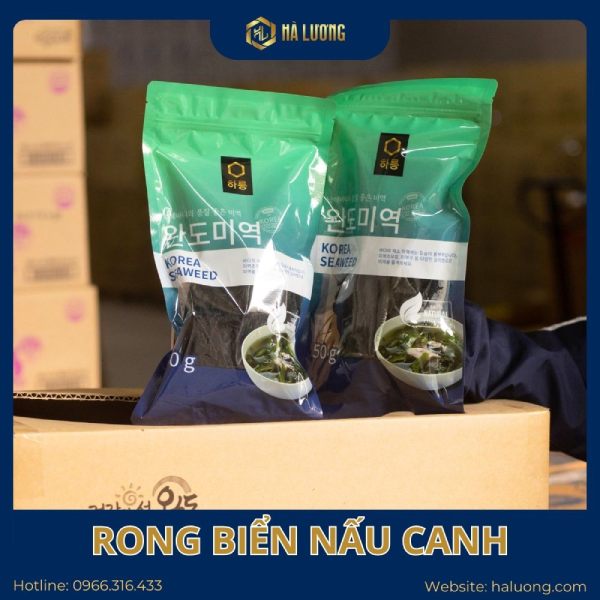 Rong biển nấu canh Wando dành cho ai?