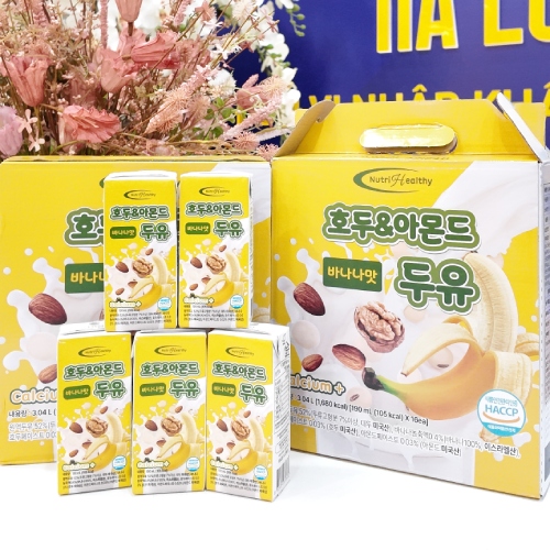 SỮA ÓC CHÓ HẠNH NHÂN VỊ CHUỐI NUTRI HEALTHY