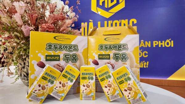 Điểm nổi bật của sản phẩm sữa óc chó hạnh nhân vị chuối Nutri Healthy