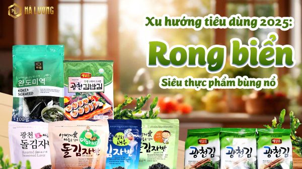 Top dòng sản phẩm kinh doanh rong biển dễ bán nhất hiện nay