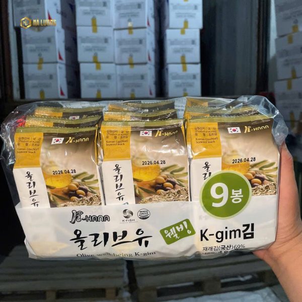 Ai nên nhập sỉ rong biển ăn liền K-GIM?
