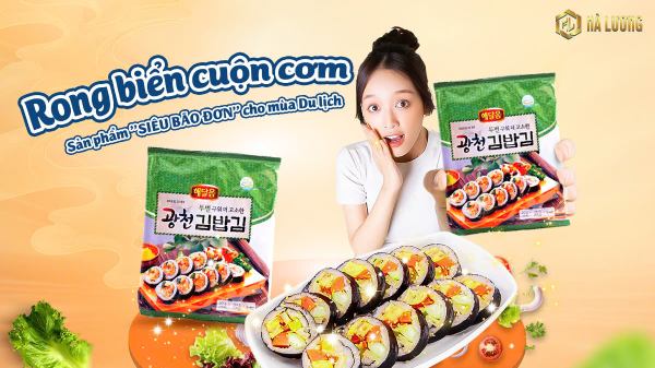 Tại sao rong biển cuộn cơm lại là sản phẩm “chủ lực” trong mùa hè này?