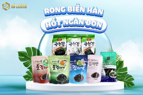 Lợi ích sức khỏe của rong biển Hàn Quốc