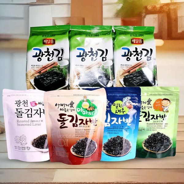 Rong biển rắc cơm (rong biển tẩm gia vị) là gì?